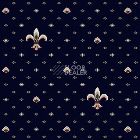Ковролин ECO Виктория 01 (лилия) Blue фото 1 | FLOORDEALER